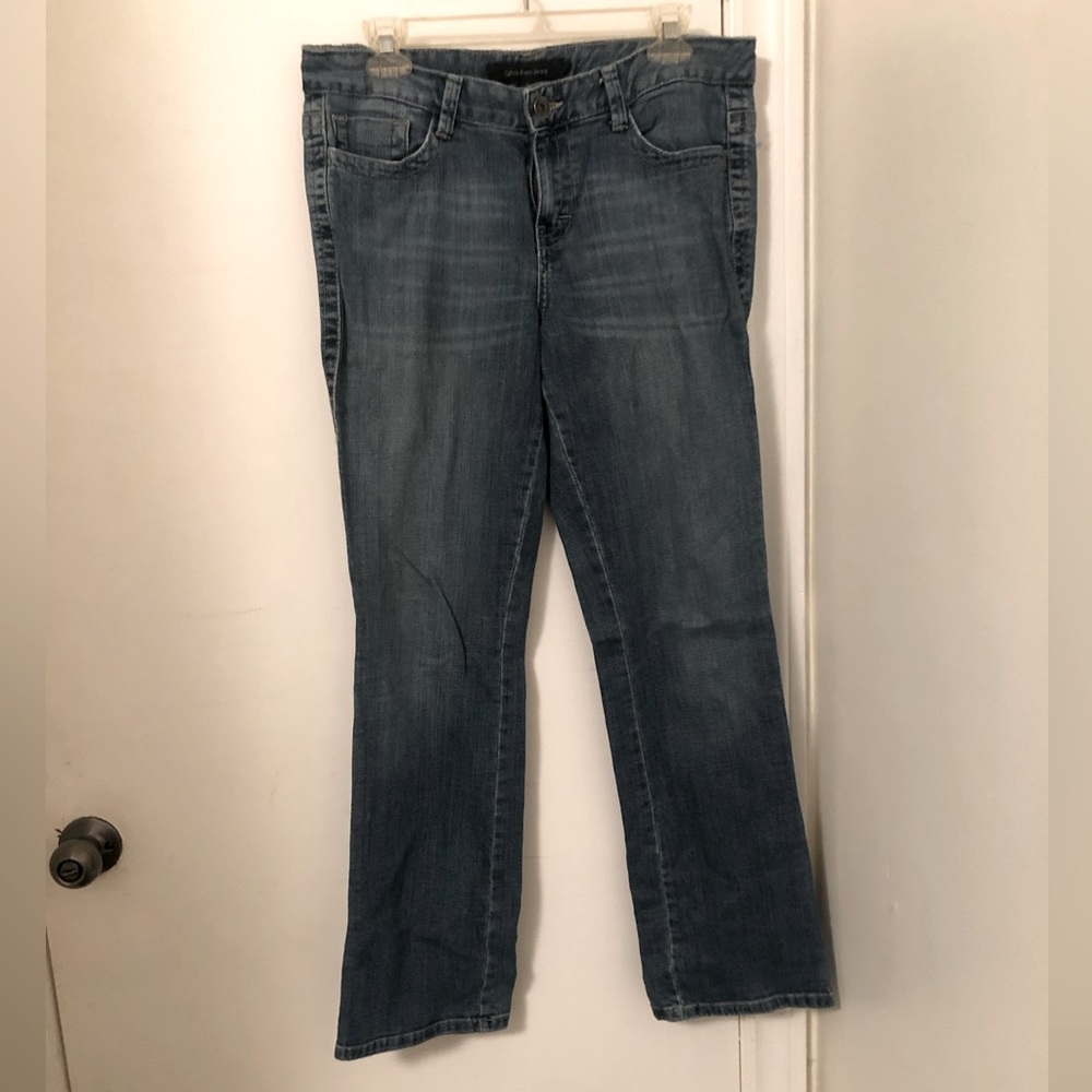 Calvin Klein low rise bootcut jeans